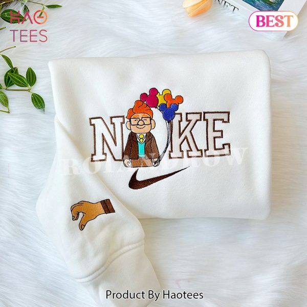 Carl And Ellie Up Movie Ver 5 Embroidered Shirt