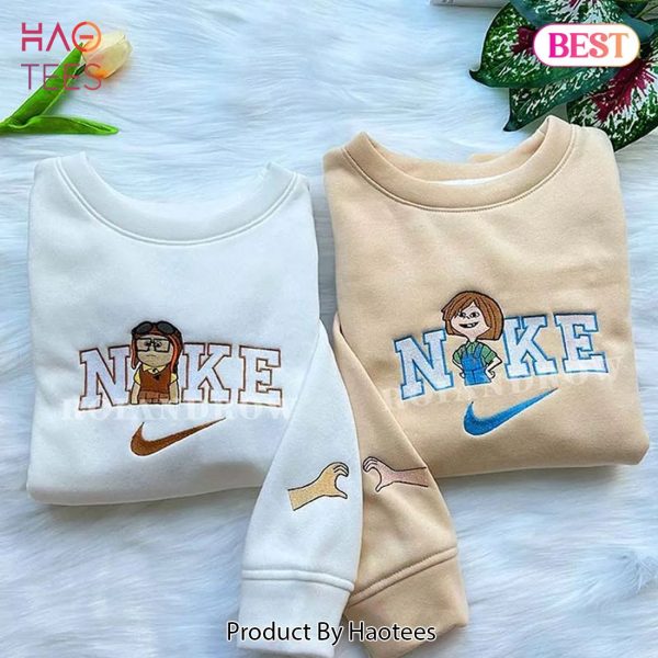 Carl And Ellie Up Movie Ver 7 Embroidered Shirt