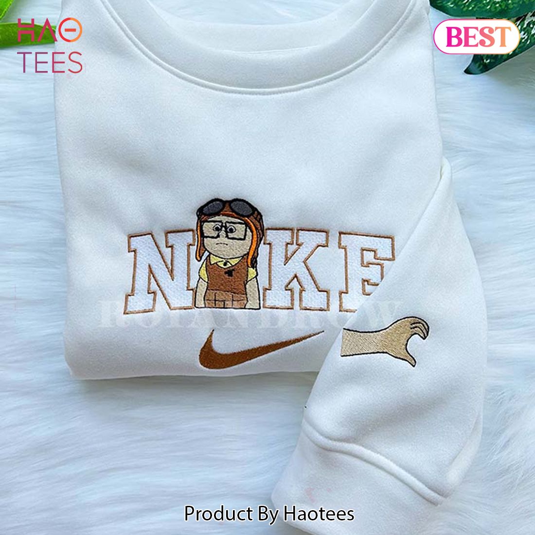 Carl And Ellie Up Movie Ver 7 Embroidered Shirt