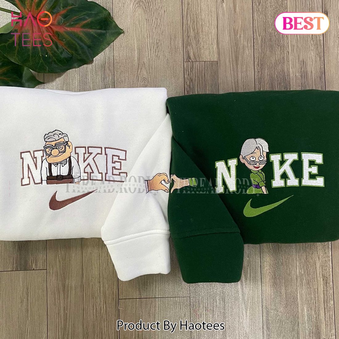 Carl and Ellie version 2 Up Embroidered Sweatshirt