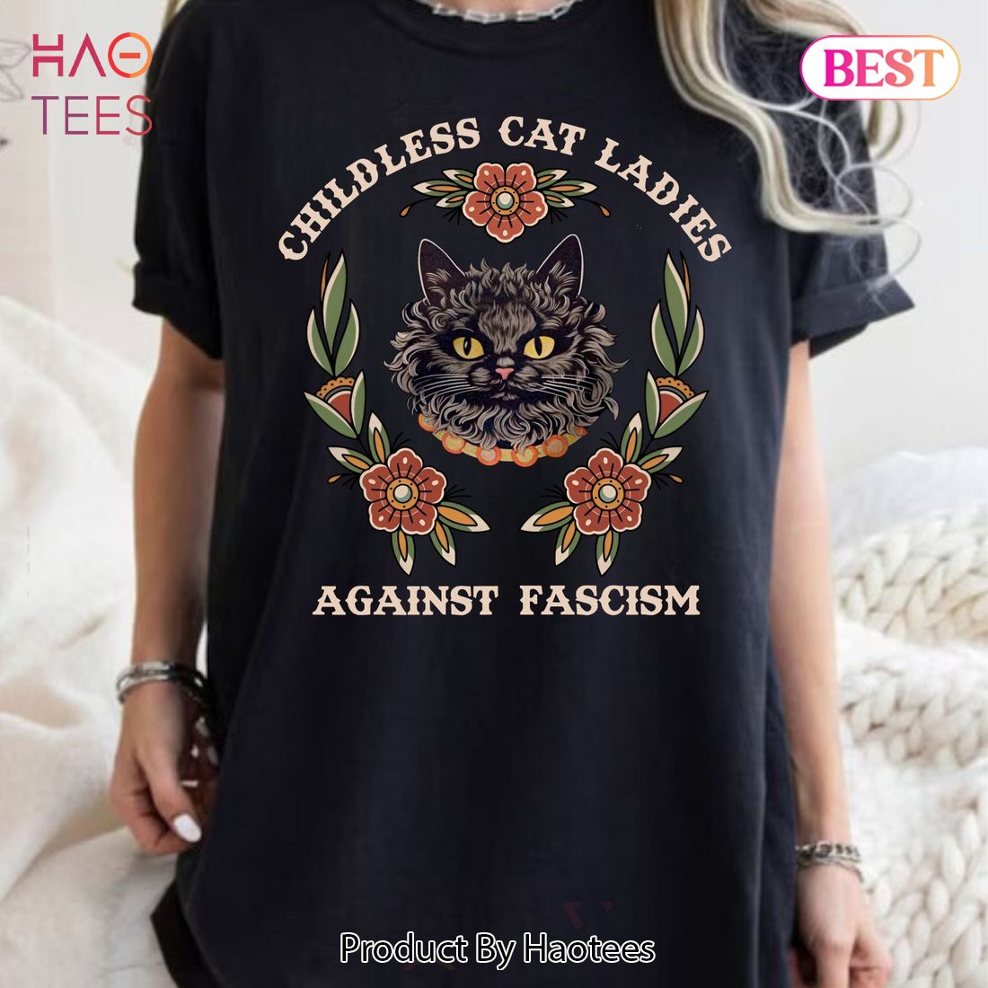 Childless Cat Ladies Against Fascism V2 2024 Shirts Childless Cat Ladies Against Fascism V2 2024 Shirts