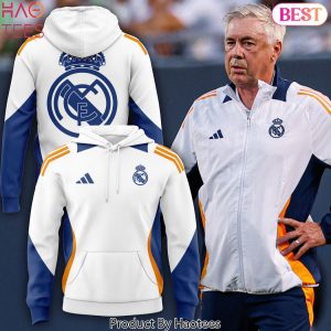 Coach Carlo Ancelotti Real Madrid Hoodie