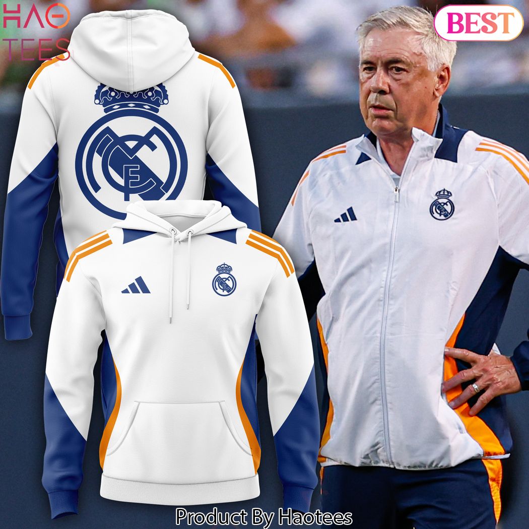Coach Carlo Ancelotti Real Madrid Hoodie Coach Carlo Ancelotti Real Madrid Hoodie
