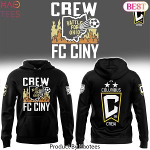 Columbus Crew Version 2024 Design Black Hoodie