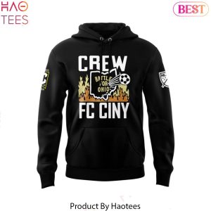 Columbus Crew Version 2024 Design Black Hoodie
