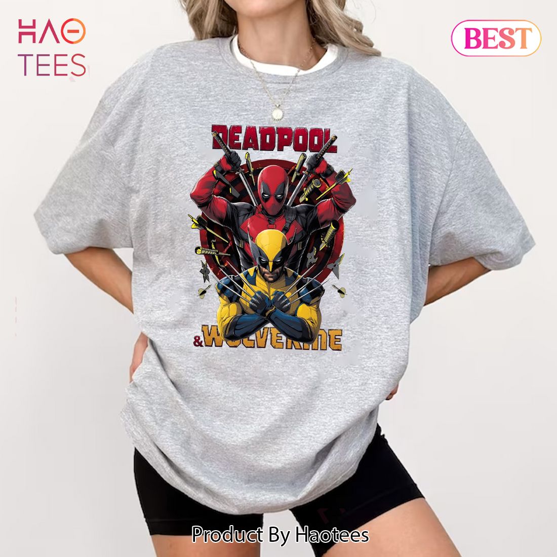 Deadpool And Wolverine Sweatshirt Disney Marvel Shirt Vintage Meme Tee Deadpool And Wolverine Sweatshirt Disney Marvel Shirt Vintage Meme Tee