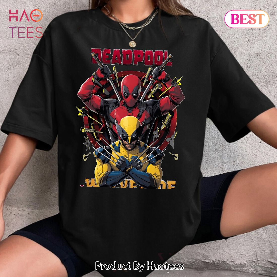 Deadpool And Wolverine Sweatshirt Disney Marvel Shirt Vintage Meme Tee Deadpool And Wolverine Sweatshirt Disney Marvel Shirt Vintage Meme Tee