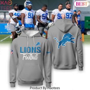 Detroit Lions Football 2024 New Arrivals Design Hoodie