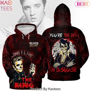 Elvis Presley Youre The Devil In Disguise Hoodie