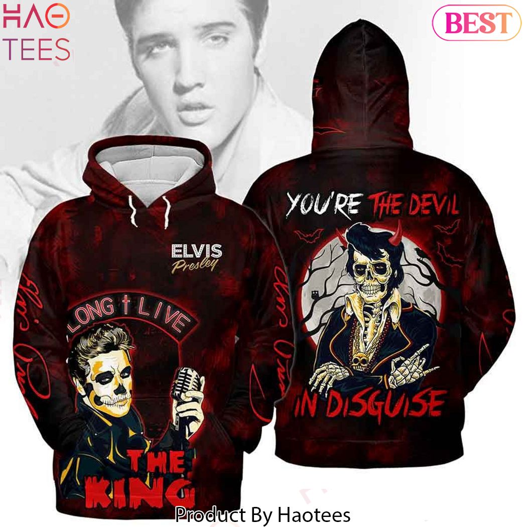 Elvis Presley Youre The Devil In Disguise Hoodie Elvis Presley Youre The Devil In Disguise Hoodie