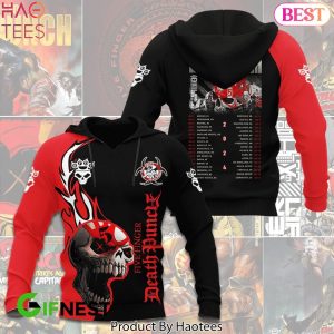 Five Finger Death Punch 2024 Tour Design Hoodie