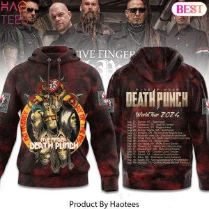 Five Finger Death Punch World Tour 2024 Hoodie