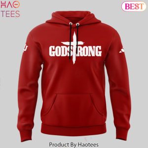Godstrong Indiana Hoosiers 2024 Design Hoodie – Red