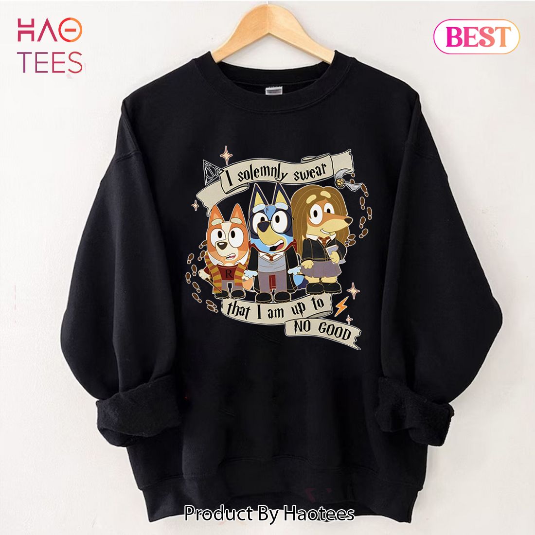 Harry. Potter - HP Cute Bluey Characters Sweatshirt Hoodie Shirt Harry. Potter - HP Cute Bluey Characters Sweatshirt Hoodie Shirt