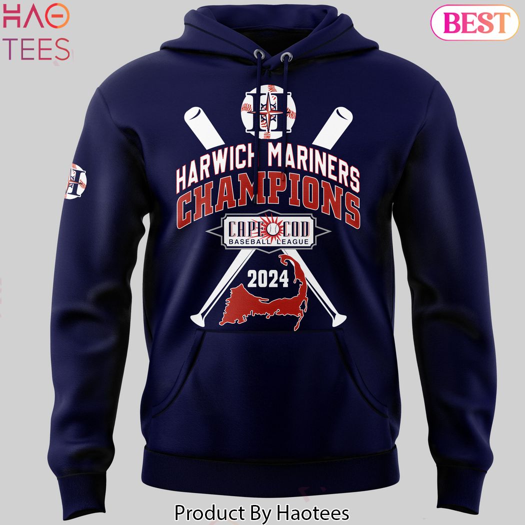 Harwich Mariners 2024 CCBL Champions Hoodie Harwich Mariners 2024 CCBL Champions Hoodie