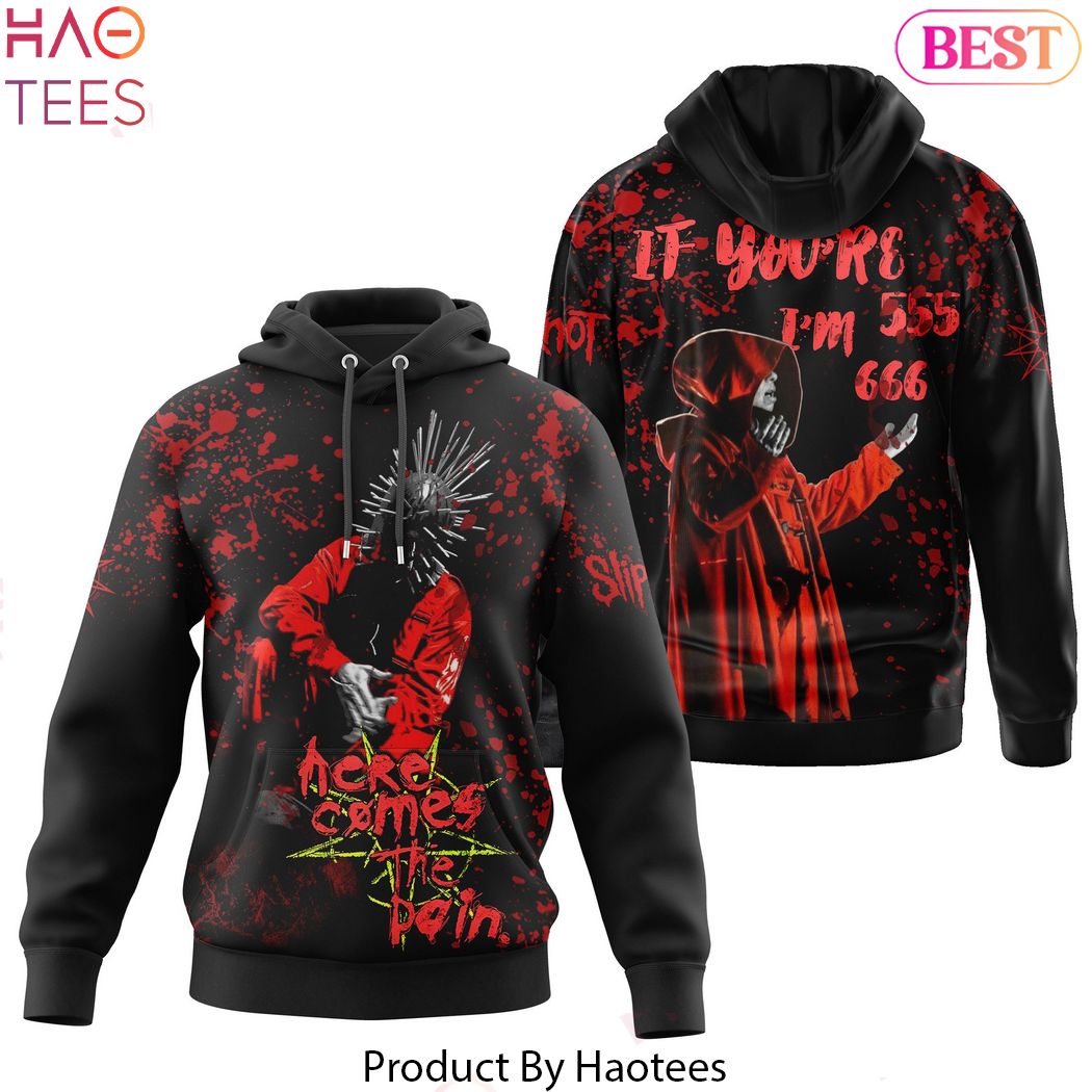 Here Comes The Pain - Slipknot Design Hoodie Here Comes The Pain - Slipknot Design Hoodie