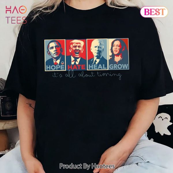 Hope Hate Heal Grow Sweatshirt, Tshirt, Hoodie – 9D01