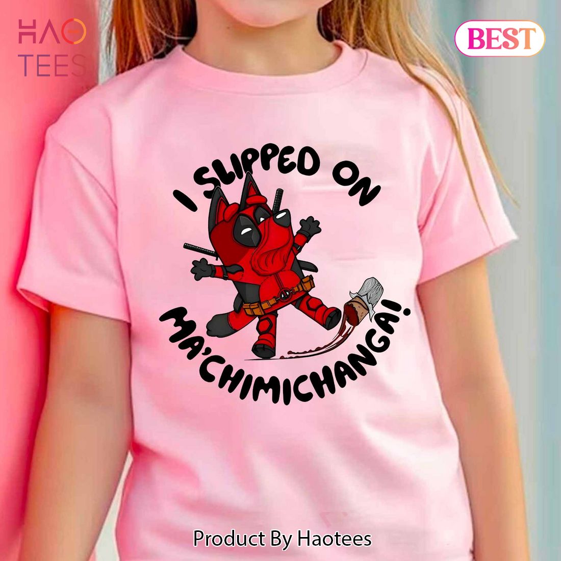 I Slipped On Machimichanga – Kids SweatShirt I Slipped On Machimichanga – Kids SweatShirt
