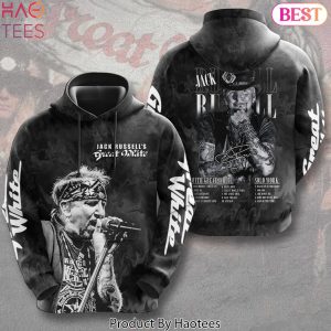 Jack Russell Great White Signature Rock Music Hoodie