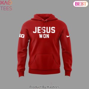 Jesus Won Ohio State Football Design Hoodie