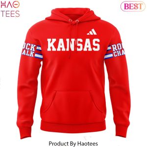 Kansas Jayhawks Football Rock Chalk Hoodie