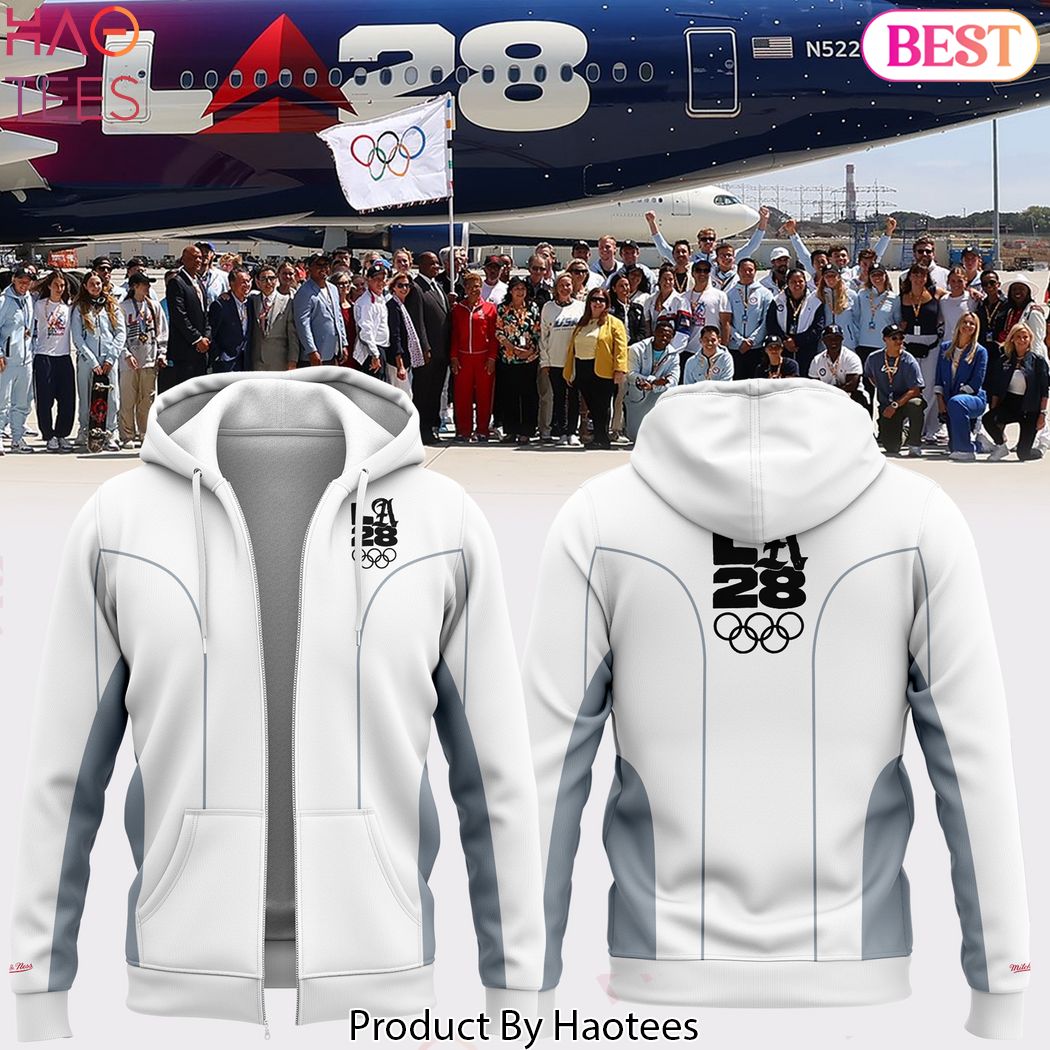 LA 28 USA Team Design Zip Hoodie LA 28 USA Team Design Zip Hoodie