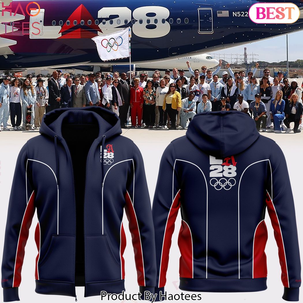 LA 28 USA Team Special Design Zip Hoodie LA 28 USA Team Special Design Zip Hoodie