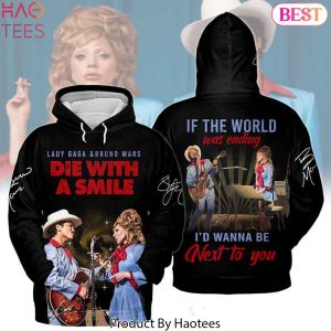 Lady Gaga And Bruno Mars Die With A Smile Signature Hoodie