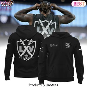 Las Vegas Raiders 65 Years 1960-2024 Hoodie