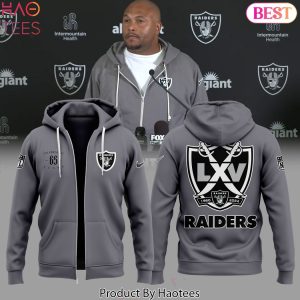 Las Vegas Raiders Celebrating 65 Years Zip Hoodie