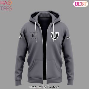 Las Vegas Raiders Celebrating 65 Years Zip Hoodie