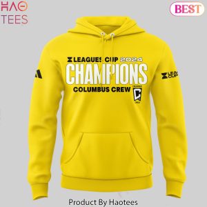 Leagues Cup Champions 2024 Columbus Crew Design Hoodie – Gold