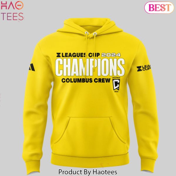 Leagues Cup Champions 2024 Columbus Crew Hoodie – Gold