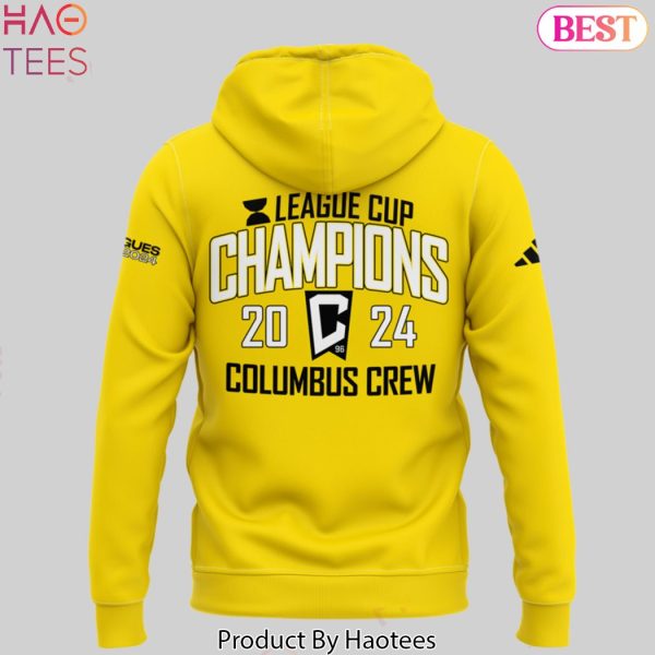 Leagues Cup Champions 2024 Columbus Crew Hoodie – Gold
