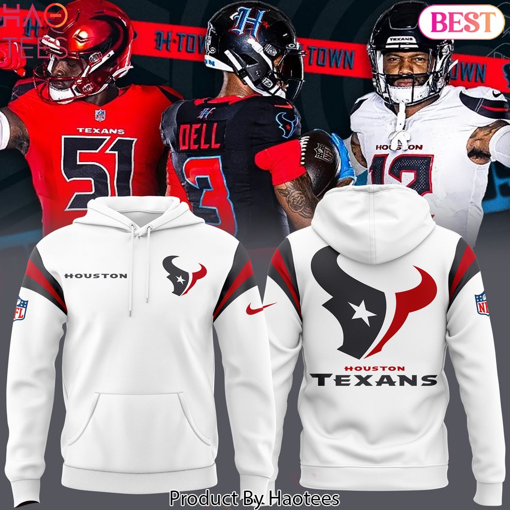 Liberty White Houston Texans 2024 Design Hoodie Liberty White Houston Texans 2024 Design Hoodie