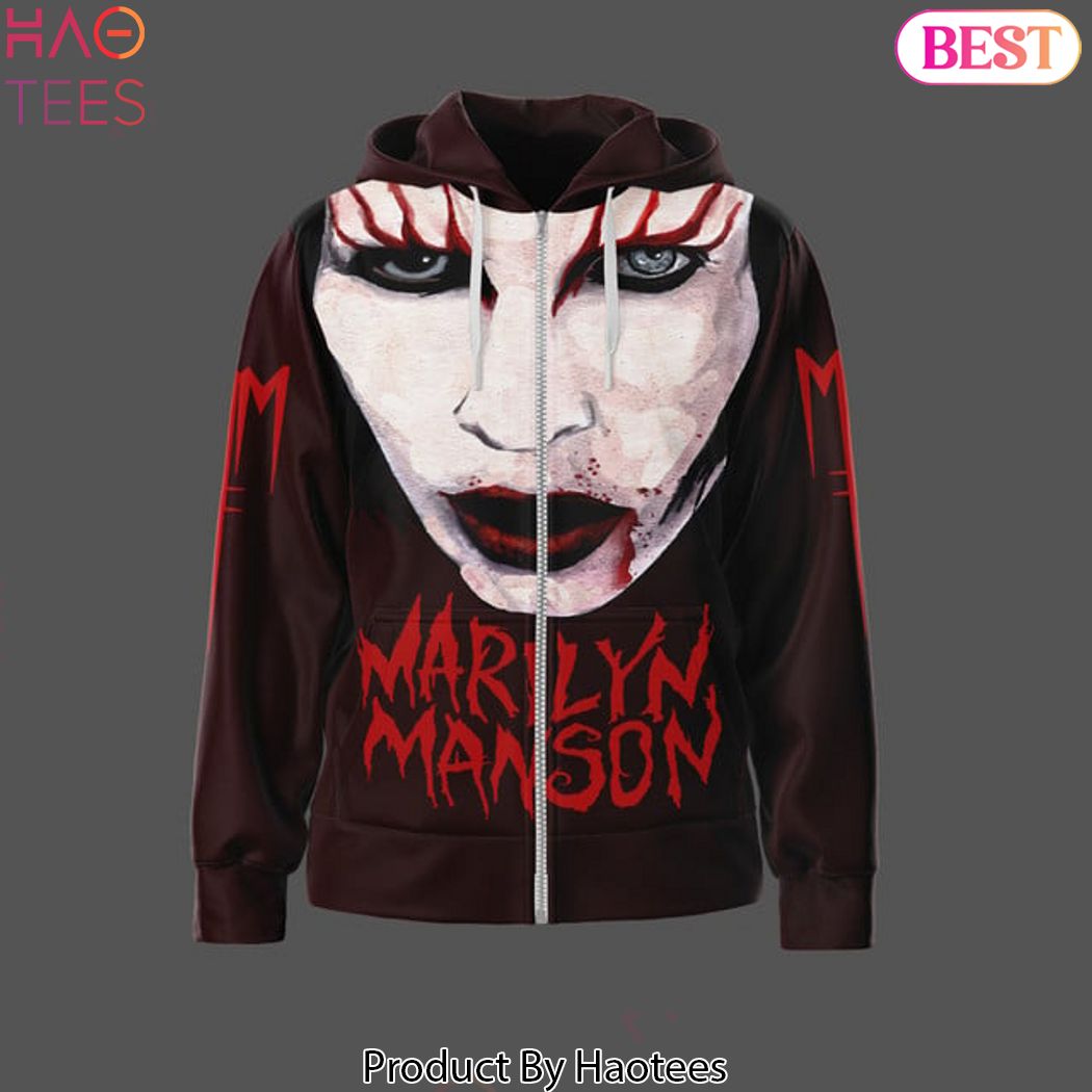 Marilyn Manson Youre Only As Sick As The Secrets Within Zip Hoodie