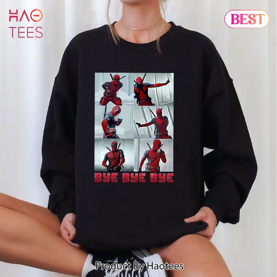 Marvel Deadpool Bye Bye Bye Shirt Sweatshirt Hoodie – Marvel Fan Gift Marvel Deadpool Bye Bye Bye Shirt Sweatshirt Hoodie – Marvel Fan Gift