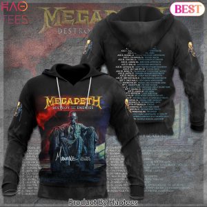 Megadeth Destroy All Enemies Design Hoodie