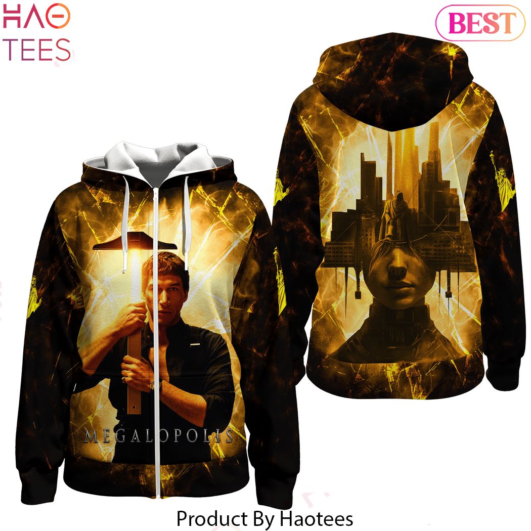 Megalopolis 2024 Design Zip Hoodie Megalopolis 2024 Design Zip Hoodie