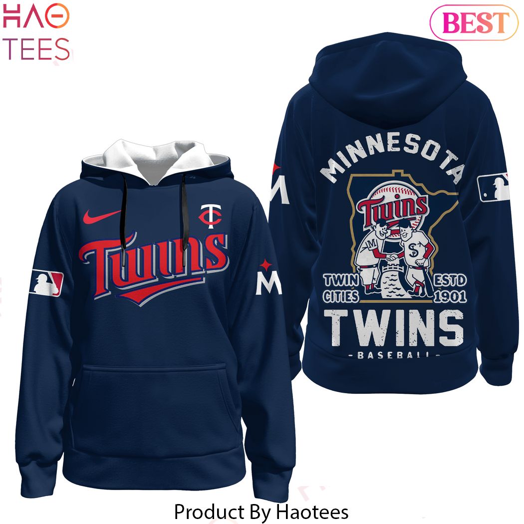Minnesota Twins - Twin Cities Est 1901 Hoodie Minnesota Twins - Twin Cities Est 1901 Hoodie