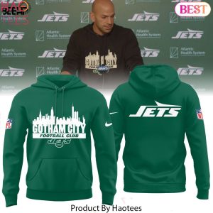 New York Jets Football Club Design Hoodie – Green