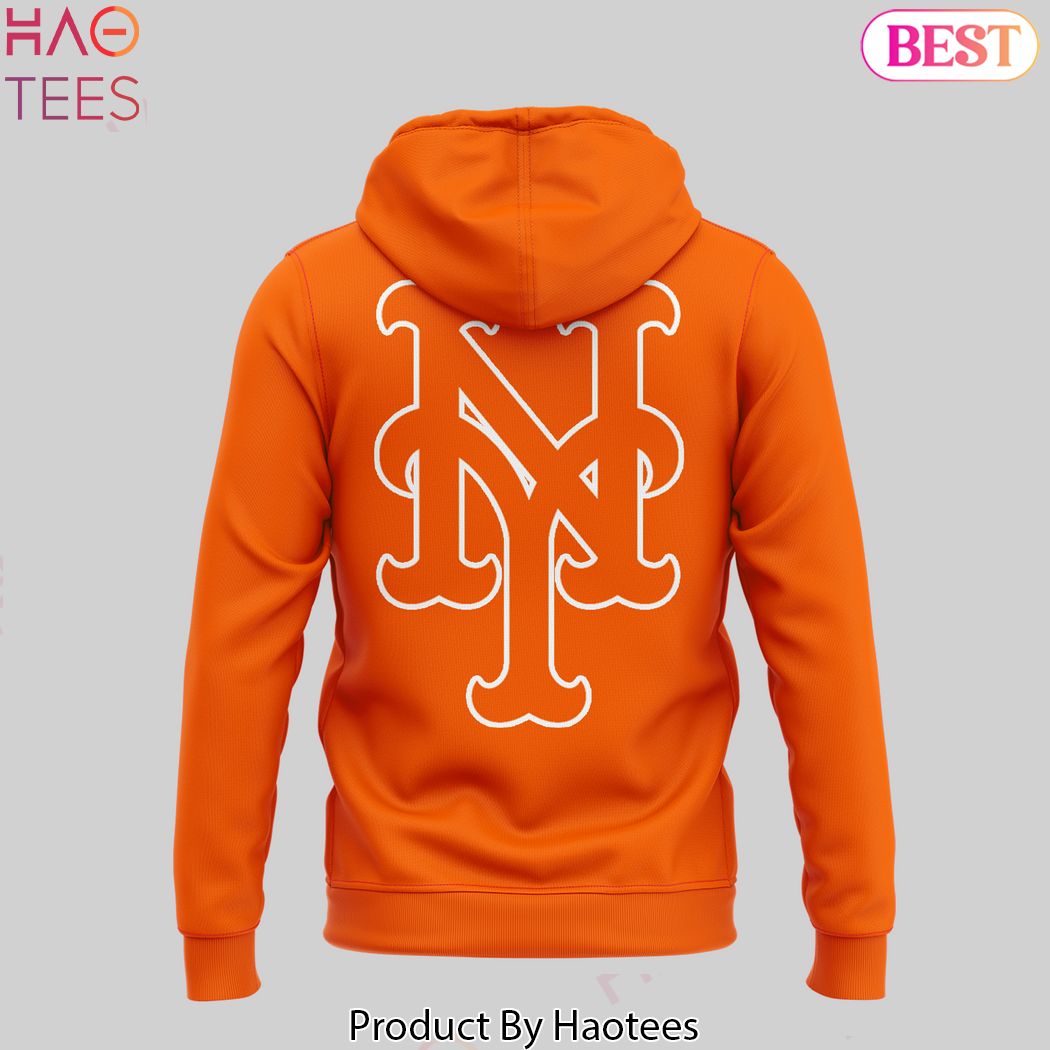OMG New York Mets Design Orange Hoodie OMG New York Mets Design Orange Hoodie