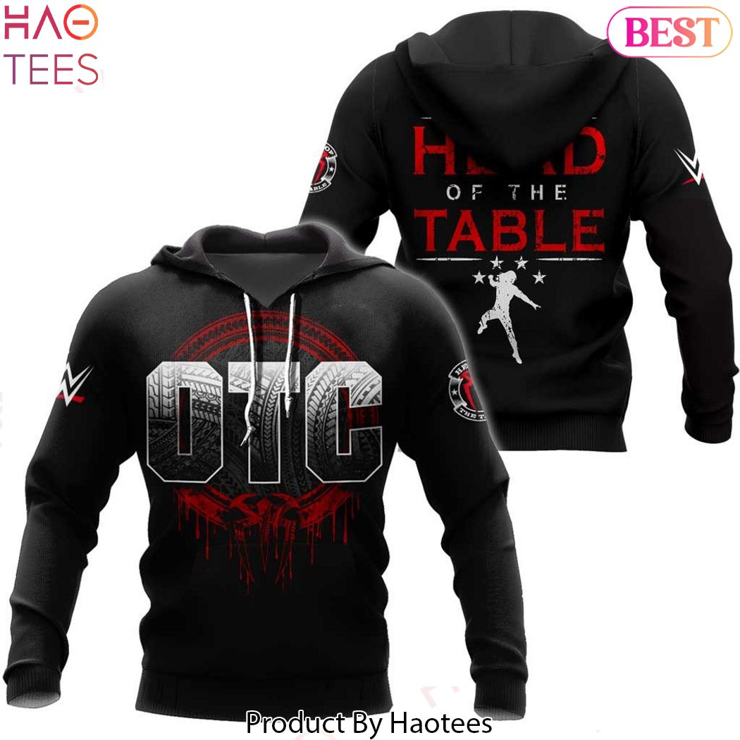 OTC Roman Reigns Head Of The Table Design Hoodie OTC Roman Reigns Head Of The Table Design Hoodie