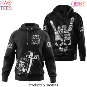 Ozzy Osbourne Crazy Train Design Hoodie