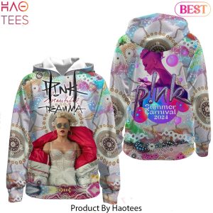 Pink Beautiful Trauma Summer Carnival 2024 Hoodie