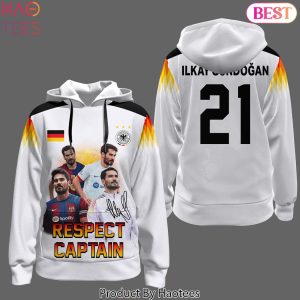 Respect Captain Ilkay Gundogan Signature Hoodie