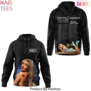 Sabrina Carpenter Short And Sweet Signature Hoodie