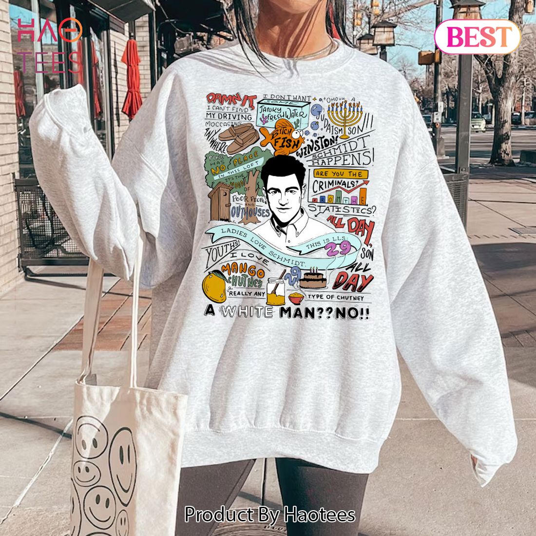 Sc9midt Quote New Girl Show Sweatshirt Hoodie Shirt Sc9midt Quote New Girl Show Sweatshirt Hoodie Shirt