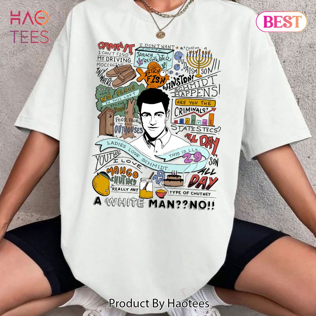 Sc9midt Quote New Girl Show Sweatshirt Hoodie Shirt Sc9midt Quote New Girl Show Sweatshirt Hoodie Shirt