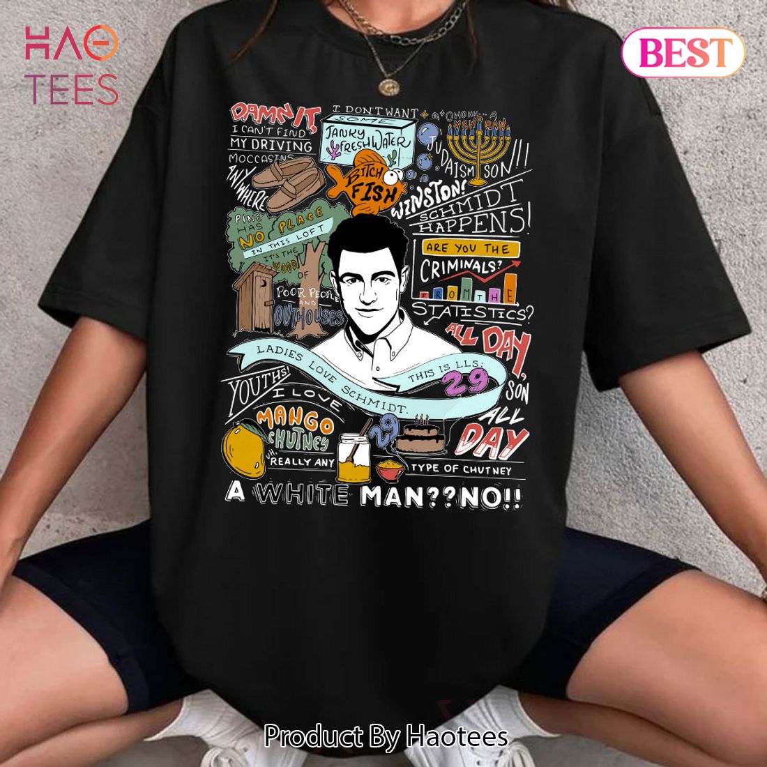 Sc9midt Quote New Girl Show Sweatshirt Hoodie Shirt Sc9midt Quote New Girl Show Sweatshirt Hoodie Shirt